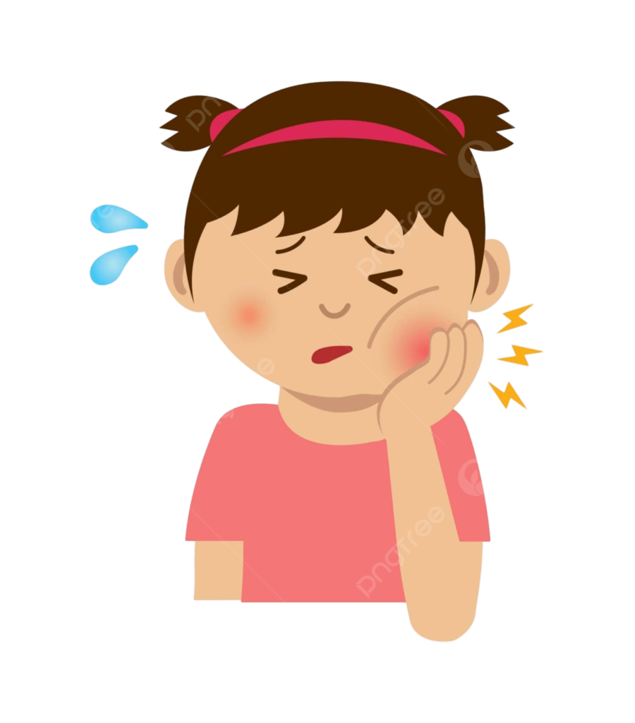 Girl With Toothache Illustration Symbol Care Dentist Vector, Symbol ...